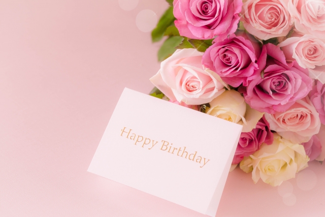 誕生日のお花